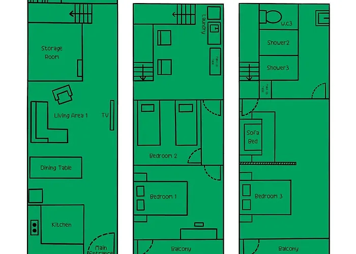 Obahomu For 4-8 Pax, 5 Min Walk To Icon Siam Bangkok